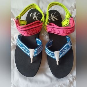 Calvin Klein sandals sz 11 women